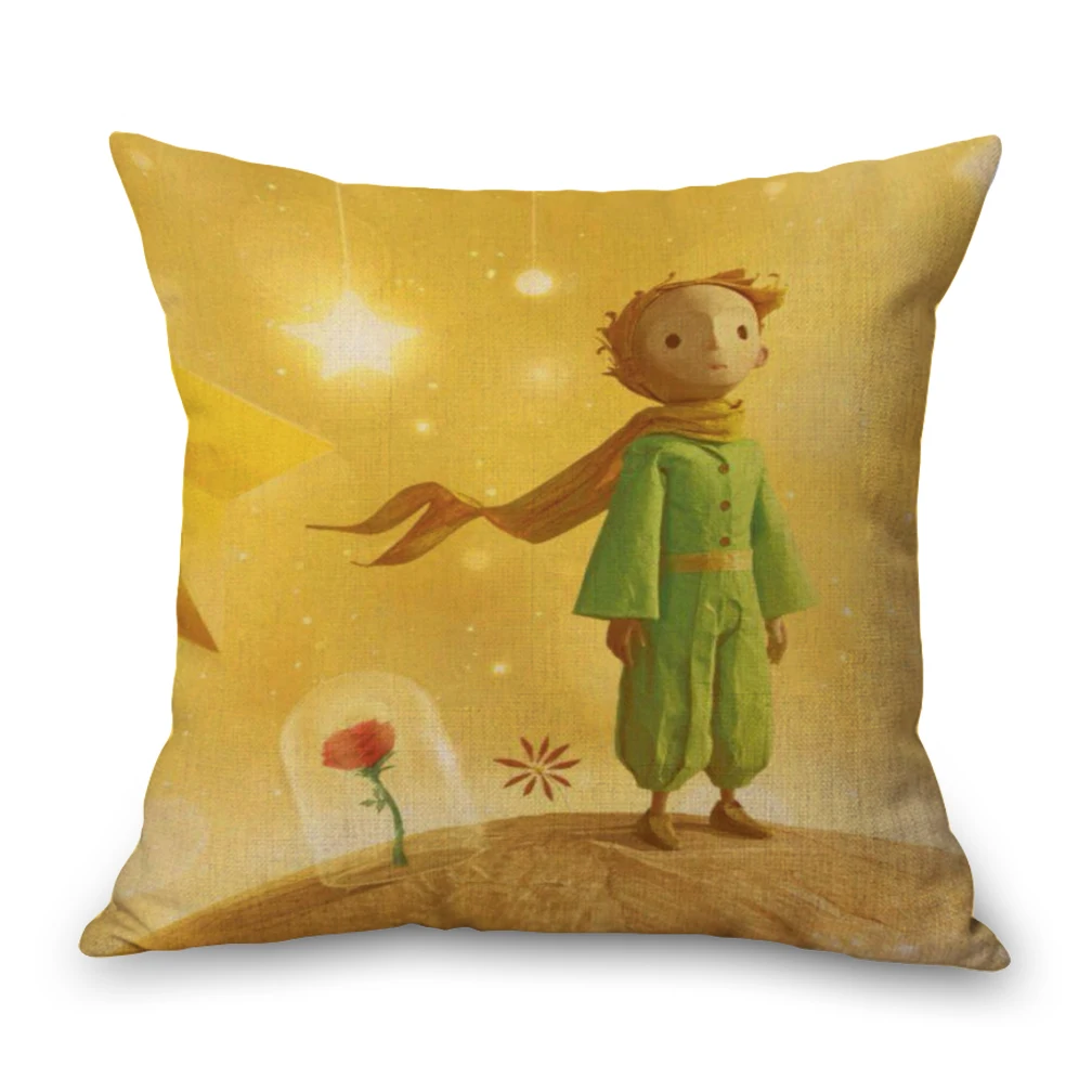 Маленькая наволочка для шеи Le Petit Prince, постельное белье, дорожные подушки, накидка для дивана, подушка для сиденья, декоративная подушка для дома, подарок