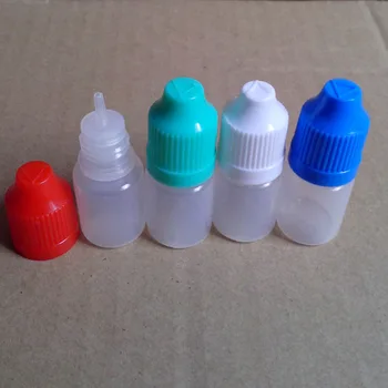 

3000pcs/lot Empty Bottle 3ml Plastic Dropper Bottle For Eye Liquid Bottle With Childproof Cap With Long Thin Tip Eye Bottle