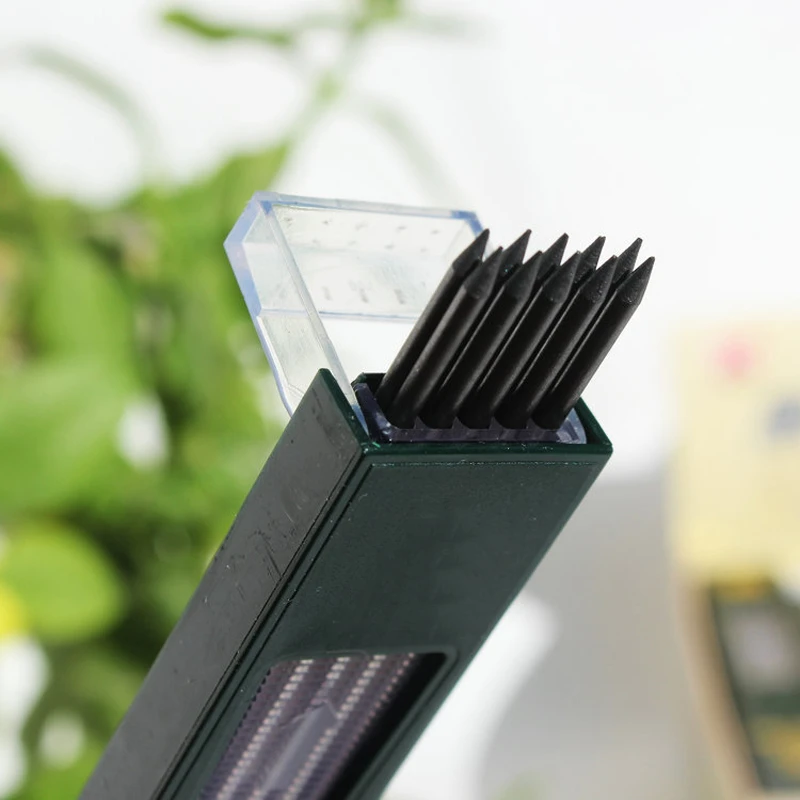 2.0mm 10Pcs/Box 2B HB Mechanical Pencil Lead Refill School Office Stationary 2.0mm 10Pcs/Box 2B HB Mechanical Pencil Lead Refill School Office Stationary