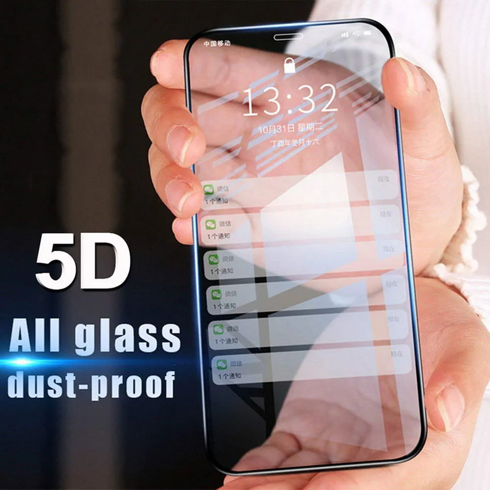 NYFundas For 6D iPhone XS Max Screen Protector Glass Film Tempered Glass 5D For iPhone 7 Plus 8 6 6S X S R XR 9H Screenprotector (2)