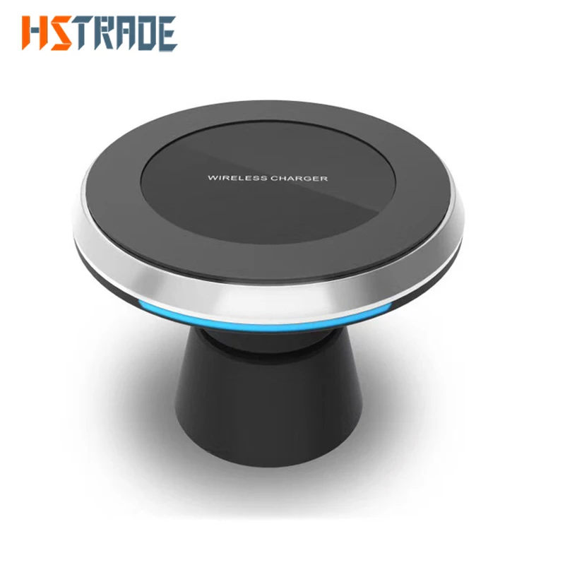 HSTRADE Mini Fast Qi Wireless Charger USB Charge Pad For iPhone X 8 Plus Samsung font
