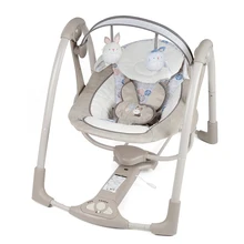 Безопасное детское кресло-качалка, детское электрическое складное регулируемое с музыкой кресло-качалка для младенцев, комфортное кресло-колыбель, кровать