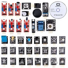 37 в 1 коробка Датчика Комплект модуль Люкс Разнообразие для Arduino с Розничной Коробке