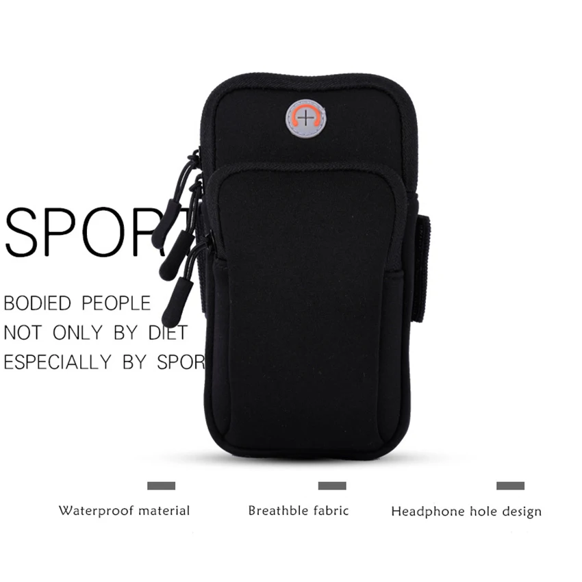 

Armbands mobile phone belt running hand case for iphone X 8 7 plus TISKE Arm band universal arm holder for samsung S9 smartphone