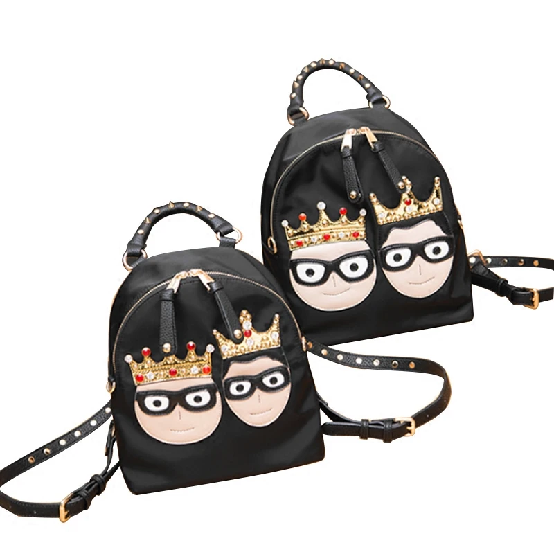 

Women's backpack 2019 new ladies cartoon cute backpack fashion bag waterproof can be customized