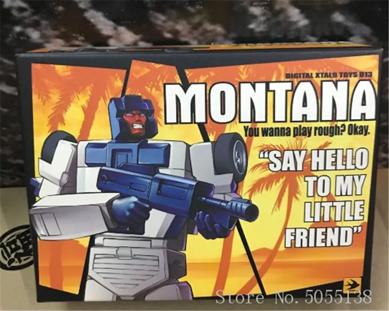 

DX9 Toys D13 Montana Atilla Combiner Menasor Stunticons Breakdown Transformation Action Figure