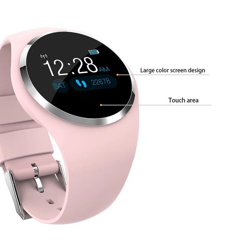 LETSGR Fitness Fashion Women Smartwatch Heart Rate Monitor Sports Female Smart Watch Support Whatsapp Reminder Wristband Watch LETSGR Fitness Fashion Women Smartwatch Heart Rate Monitor Sports Female Smart Watch Support Whatsapp Reminder Wristband Watch