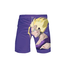 Мяч Дракон аниме топы шары штаны шорты для мальчиков штаны досуг 3D печати повседневные мужские шорты Новинка Топ класса люкс Harajuku