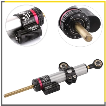 

Motorcycle Adjustable Steering Damper Stabilize For Kawasaki Z250 Z300 Z650 Z750 Z800 Z900 Z1000 ER6N Motor Modify Accessories