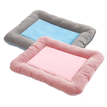 

Dog House Winter Warm Pad For Small Dogs Solid Pet Supplies Bed Mats Lamb Cashmere Convenient Dogs Mats Tow Size Cat House