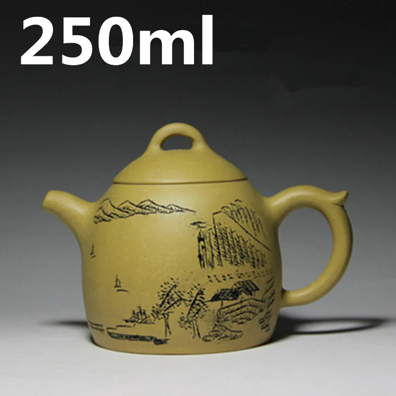 

Handmade Tea Pot Ceramic Tea Set 250ml Chinese Porcelain Pots Oriental Teapots Yixing Zisha Teapot Set Kettle Kung Fu Tea Pots