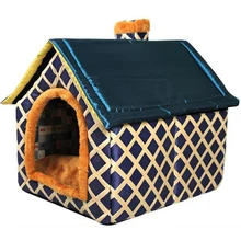 Fashion High Quality Dog House Soft Comfortable Dog Kennel Removable Pets Products for Dogs and Cats Warm Dog Sleeping Bag