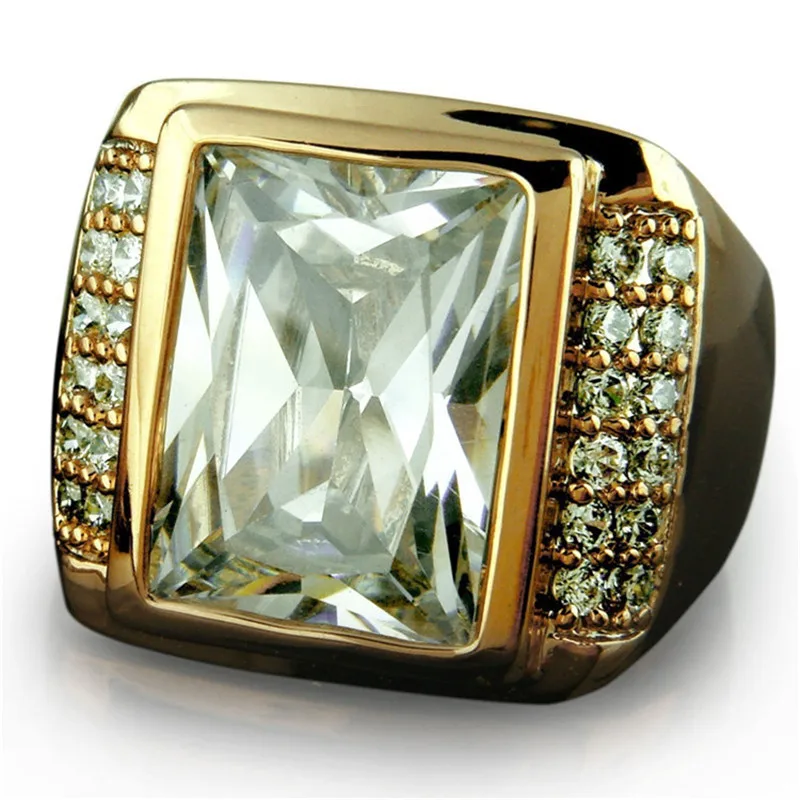CC Lovers' набор колец для женщин и мужчин, классическое кольцо с кубическим цирконием, обручальное кольцо, желтое золото, аксессуары CC2096