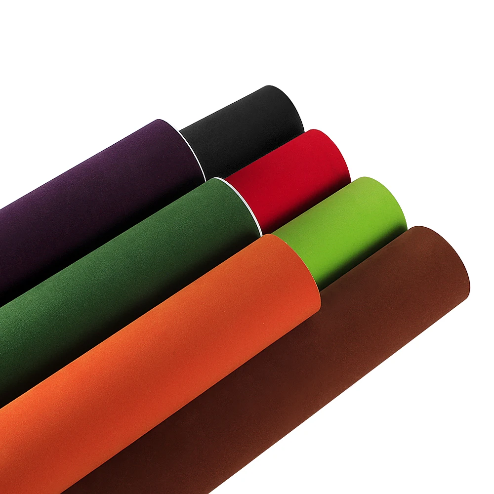 Velvet Suede Vinyl Wrap - Adhesive Car Styling Decoration Film (30x100cm)