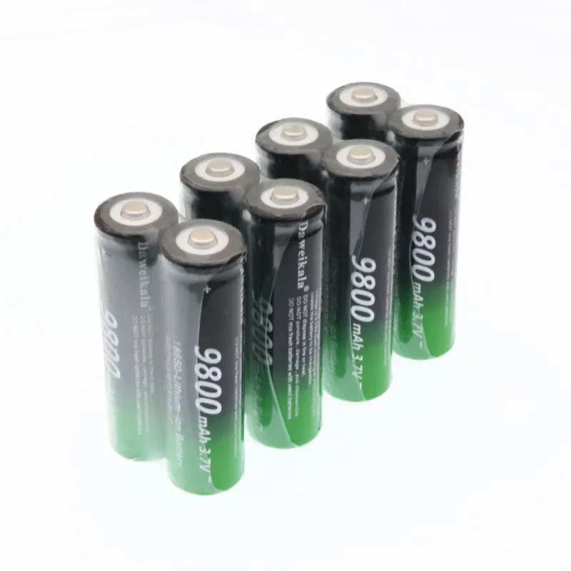 Новинка 18650 3,7 V 9800 mAh литий-ионная аккумуляторная батарея литий-ионные батареи для фонарика фары электронная игрушка, Прямая поставка