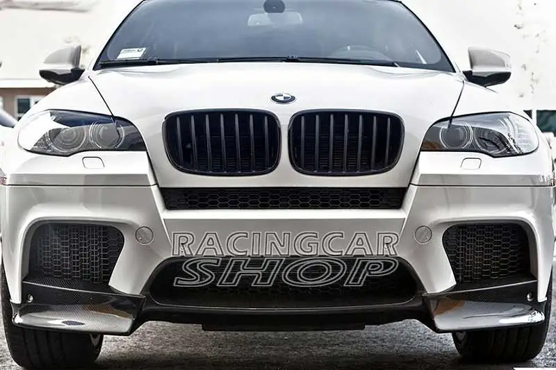 AK Style REAL CARBON FIBER FRONT LIP SPOILER SPLITTER for BMW E70 E71 X5M X6M