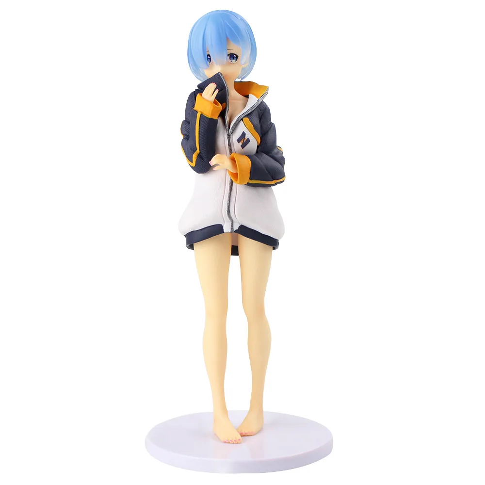 23 см Re Zero Rem фигурка школьная форма модель игрушек|Игровые фигурки и трансформеры|