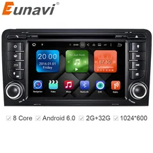 Eunavi 7 Octa 8 Core 2G RAM Android 6 0 Car DVD Radio Player for Audi