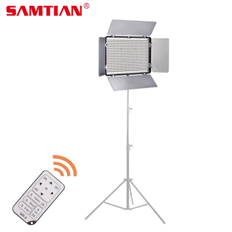 

SAMTIAN TL-600AS LED Video Light Camera Light for Photography Bi-color 3200K-5600K CRI95 Studio Photo Lamp LED Panel Light