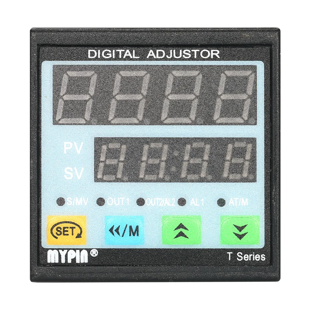 Ручной/автоматический термометр цифровой светодиодный PID Температура контроллер SNR 1 реле сигнализации Выход TC/RTD Вход