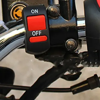 

New Universal Off-Road Motorcycle Electric Starter Handlebar Start & stop Button Durable Power Start-Up Power Switch