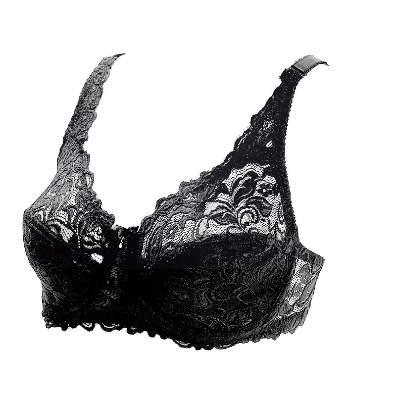 Bra Plus Size Sexy Push Up bra Lace Busty Underwear For Women sexy 5/8 Cup Adjustable Strap Underwire Thin Bra D E black nude Bra Plus Size Sexy Push Up bra Lace Busty Underwear For Women sexy 5/8 Cup Adjustable Strap Underwire Thin Bra D E black nude