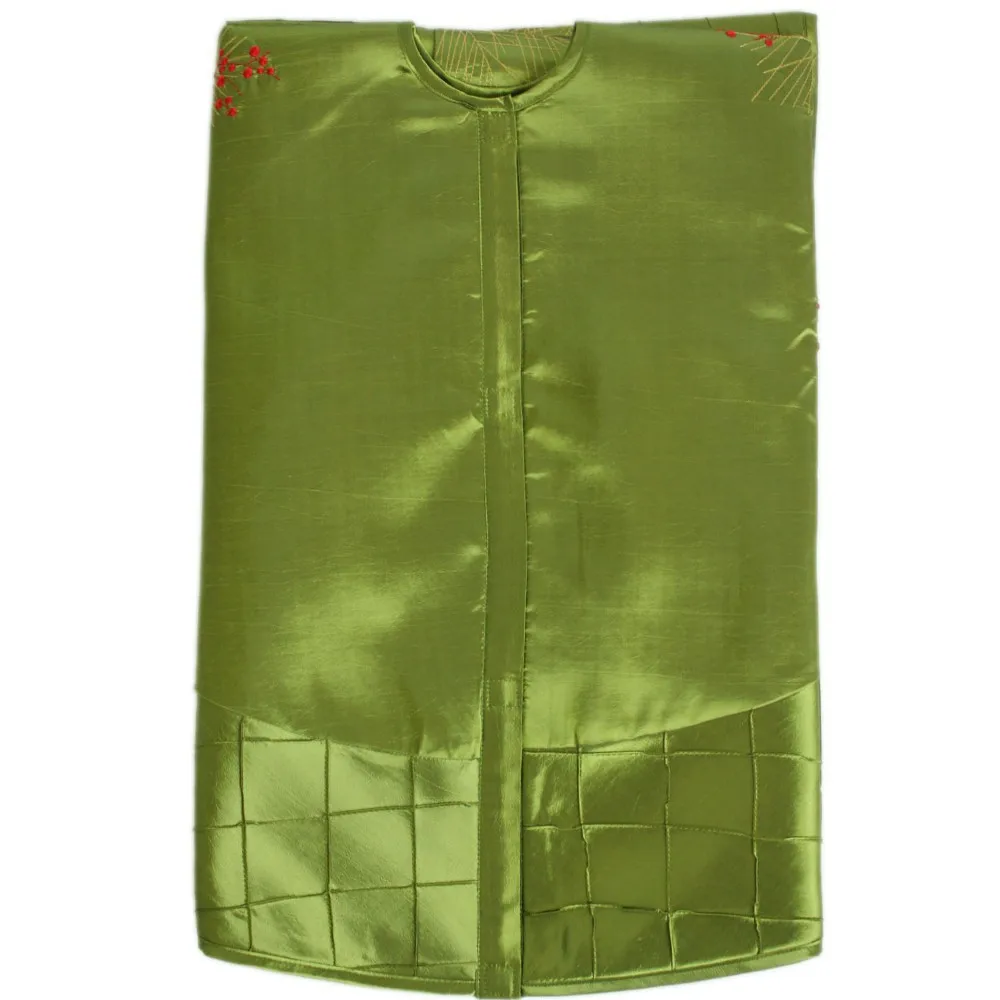Очень большая 5" искусственная шелковая ягода вышитая Роскошная Алмазная Пышная юбка с рождественской елкой зеленый P2739