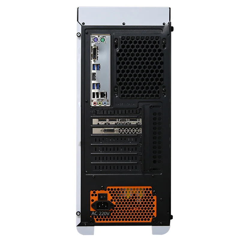 KOTIN S7 игровой ПК настольный компьютер Ryzen 7 2700 GeForece RTX2070 Intel 256GB SSD WD 1 ТБ HDD 16GB ram Corsair 650W жидкостный охладитель