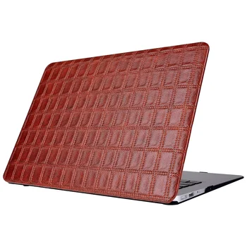 

New Laptop Case Chocolate Square Pattern shell cover for Apple Macbook Air 13 Pro 13 Retina 13.3 inch For Mac book bag case