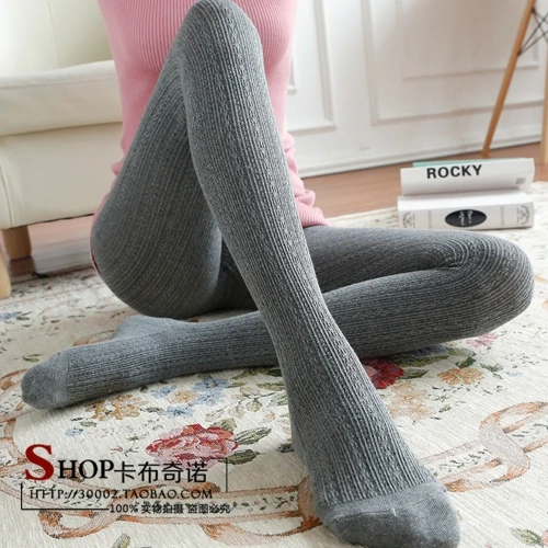 Autumn and winter thick wool tights 