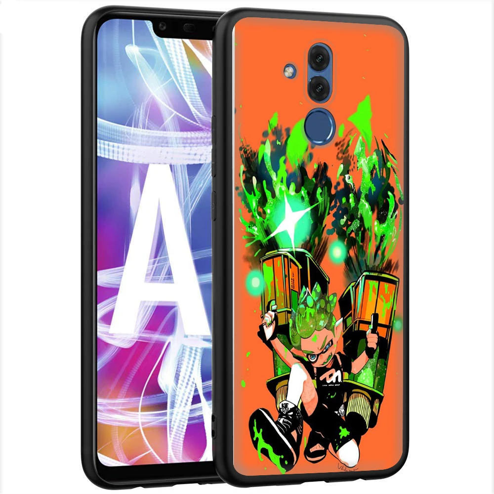 Lavaza красочный Wall art мультфильм Splatoon 2 Чехол для Huawei P8 P9 P10 P20 P30 Y6 Y7 Y9 Lite Pro P Smart Nova 2i 3i мини