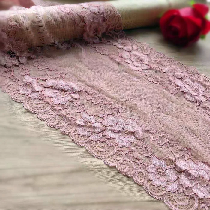 

5Yard Stretch Elastic Lace Trim For DIY Clothing Accessories Sewing Applique French Net Elastic Lace Fabric Trim