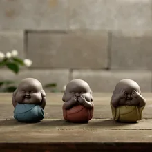 Мини чай ПЭТ настоящий Исин zisha чай питомца Забавный креативный чай играть украшение дома праздник орнамент на стол в китайском по продажам