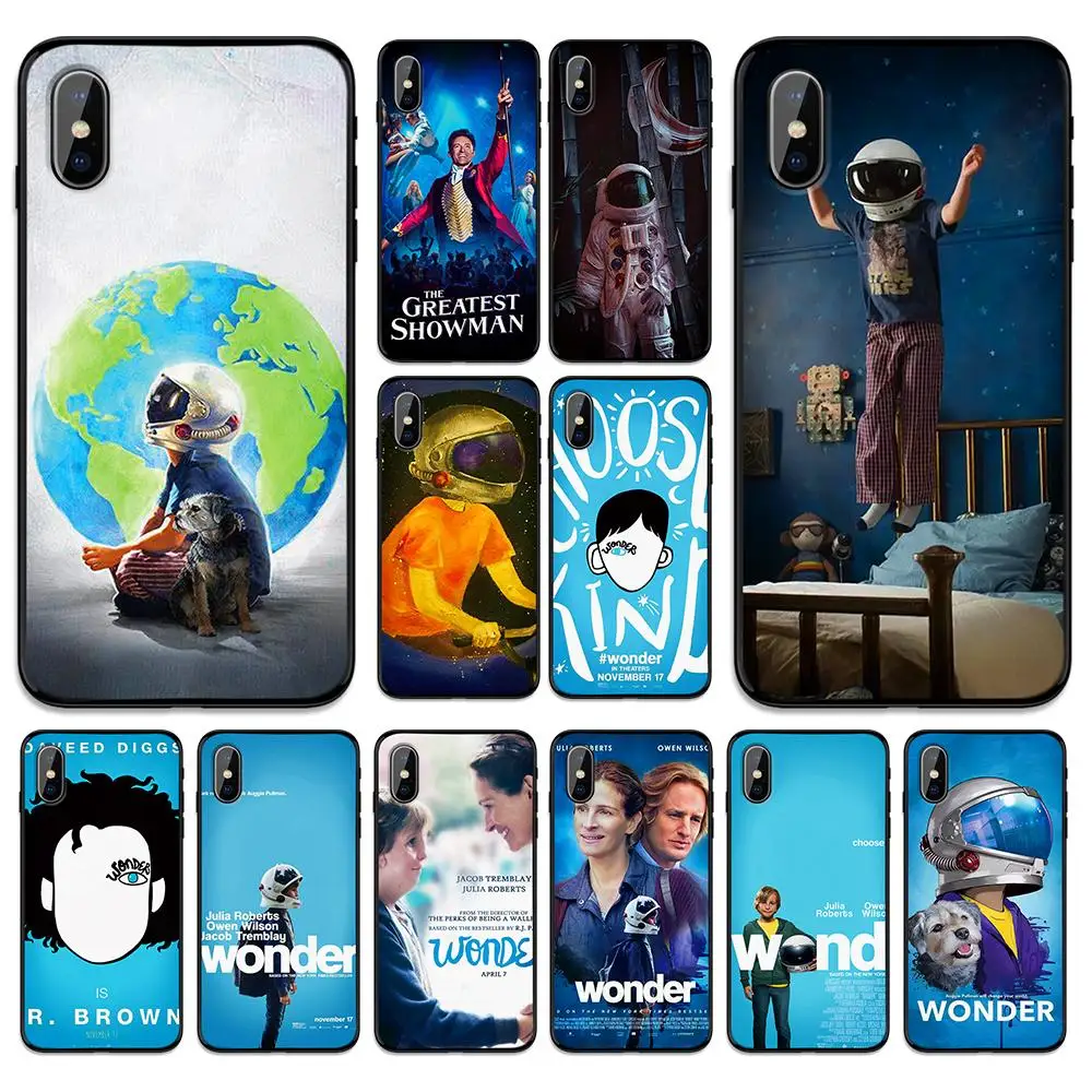 Astronaut wonder boy puppy painting Soft TPU Case Cover for Apple iPhone 6 6S 7 8 Plus 5 5S SE X XS MAX XR Silicone Cases | Мобильные