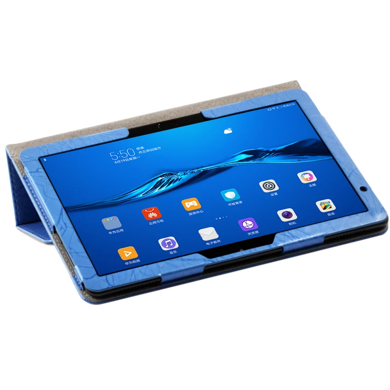 Новое модное платье с принтом цветок чехол для huawei MediaPad M5 lite 10 BAH2-W19/L09/W09 10,1 "чехол из искусственной кожи (полиуретан) с откидной крышкой с