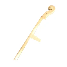 4/4 акустическая виолончель часть проекта 4/4 шейка виолончели W/Fingerboard 4 Peg отверстия scпрокатная головка