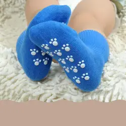 3 пары детские носки От 2 до 6 лет для мальчиков и девочек Повседневное Носки лето-осень хлопок Meias детские тапочки, нескользящие носки