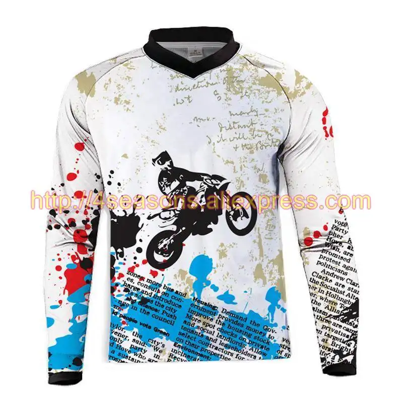 Mountain Bike Downhill DH MX RBX MTB Running Clothing Off-road Motocross Jersey for Men Long Sleeve Cycling XXS TO 5XL | Спорт и