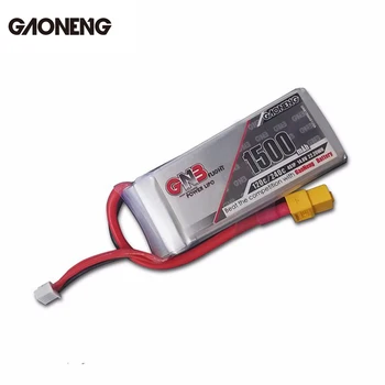 

Hot Sale Original Gaoneng GNB 14.8V 1500mAh 4S 120C/240C Rechargeable Lipo Battery For FPV RC Quadcopter Racing Frame DIY