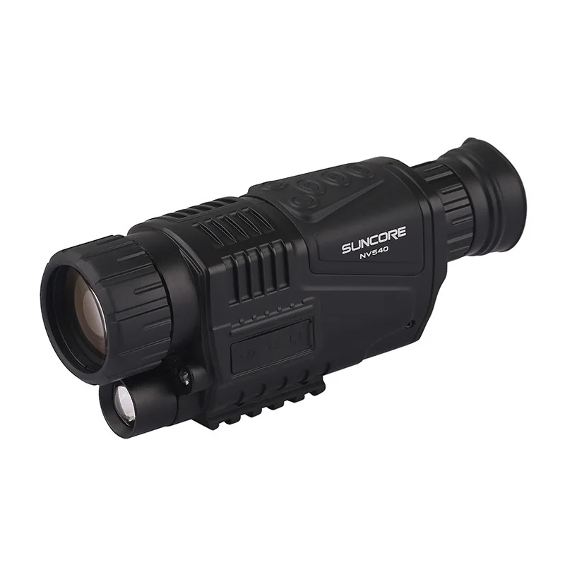 P1.5-0540 цифровой бинокль ночного видения IRLED для ночной охоты Camorder 5X40 Zoom устройство ночного видения nighthunting ночное видение - Цвет: Белый