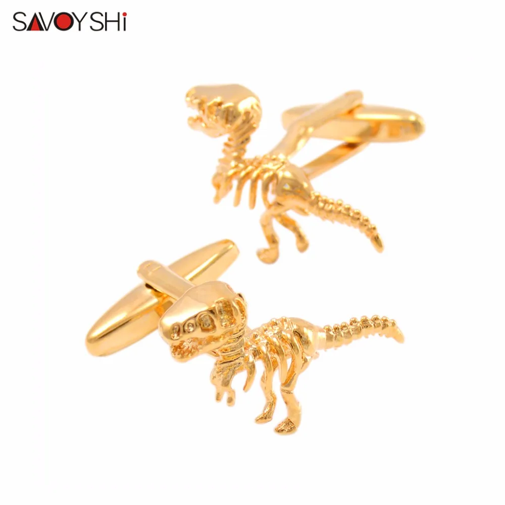 

SAVOYSHI Fashion Dragon Modeling Cufflinks For Mens Shirts High Quality Brand Novelty Animal Cuff link Jewelry Design Men Gift