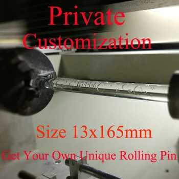 

Customized Your Own Patterns Rolling Pin,Personalized Texture Roll Pins (DiaxLength=13mmx165mm)