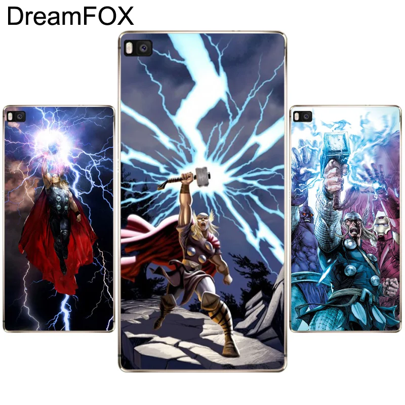 Мягкий силиконовый чехол DREAMFOX M360 Thor из ТПУ для huawei P8 P9 P10 Lite Plus 2017 Honor 8 Pro 9 6X |