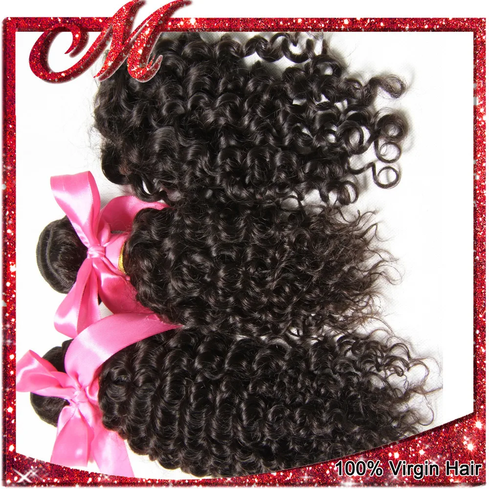 CHEAP Jerry Curly Brazilian Virgin Hair Lace Closure Nadula hair Free Part&ampMiddle Part with brazilian curly bundles |