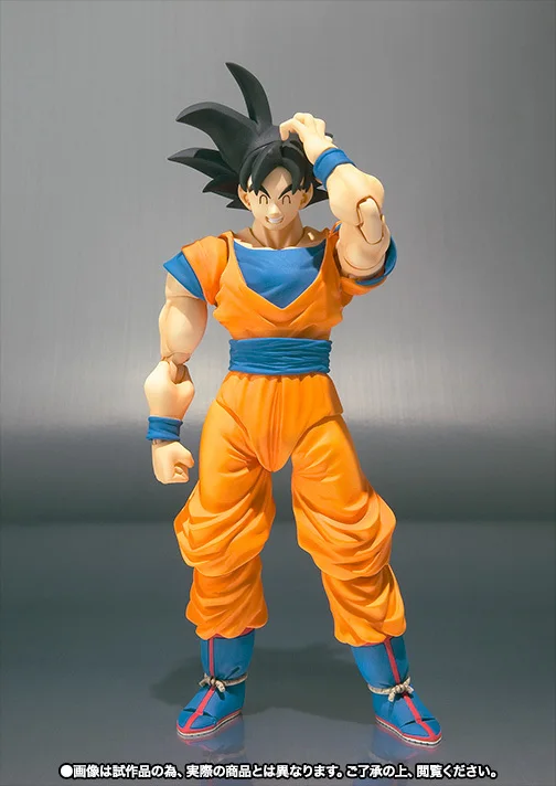 PrettyAngel-Подлинная Bandai Tamashii нация S. H. Figuarts СВЧ Dragon Ball Z Figuarts Goku фигурка