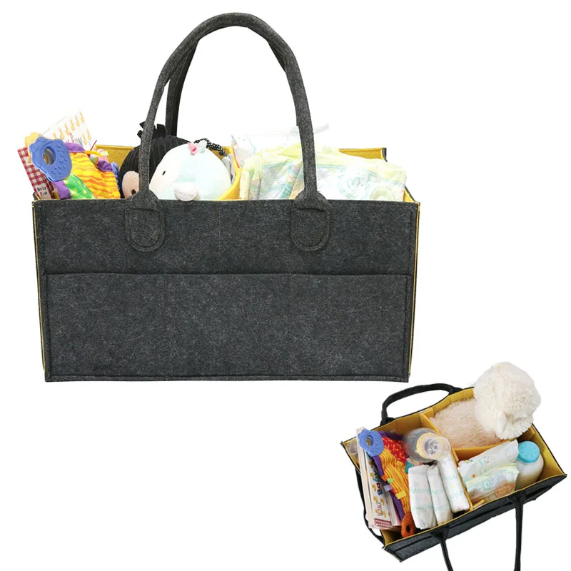 Baby Diaper Caddy Organizer Nursery Storage Bin Diaper Storage bags