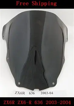

For Kawasaki ZX6R ZX6-R 636 2003-2004 models motorcycle windshield Injection High Quality MOTO original ZX 6R 03 04 FD001