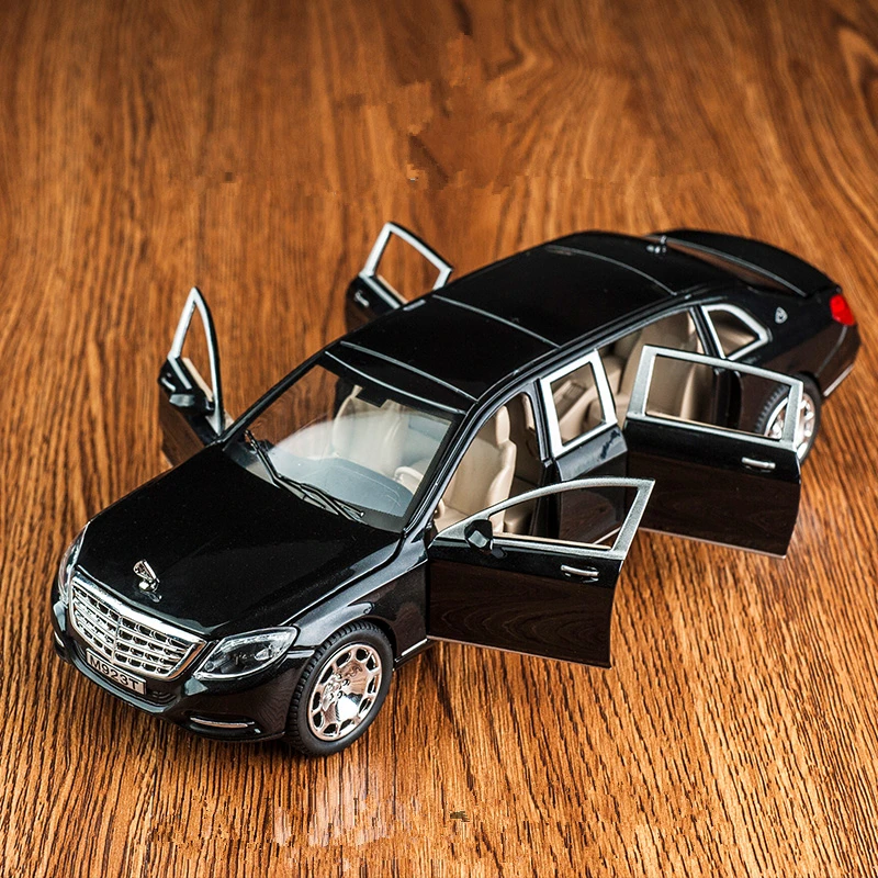 KIDAMI 1:24 Maybach, сплав, модель для симуляции, игрушки для детей, звук и светильник, игрушка, автомобиль, подарки, hotwheels