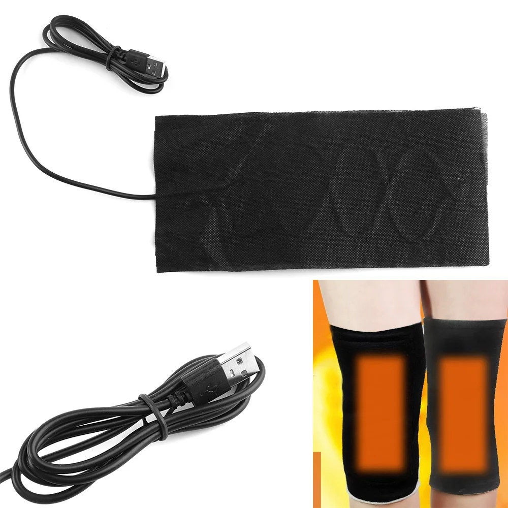 Utility 2 Sizes 5V Carbon Fiber Foot Heating Pad Hand Warmer USB