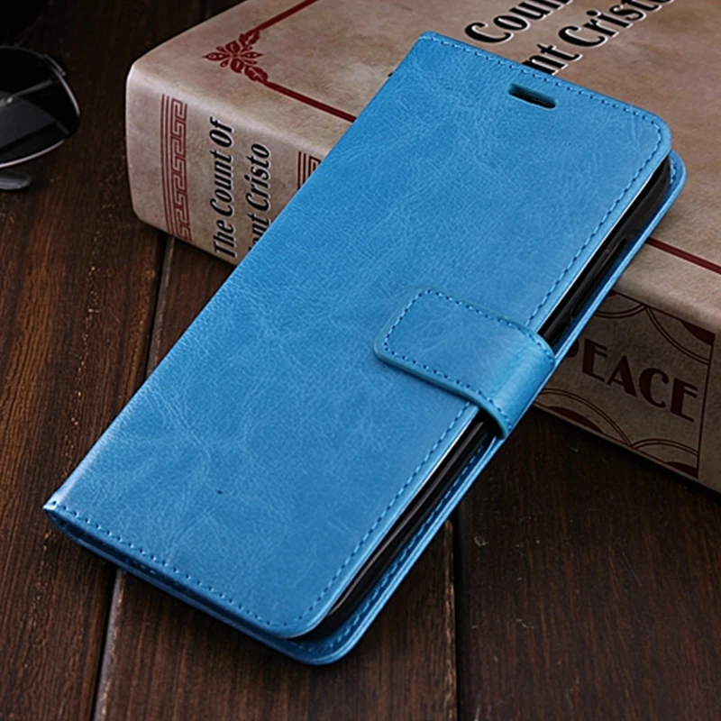 Luxury Leather Wallet Flip Case - Soft Protective Cover